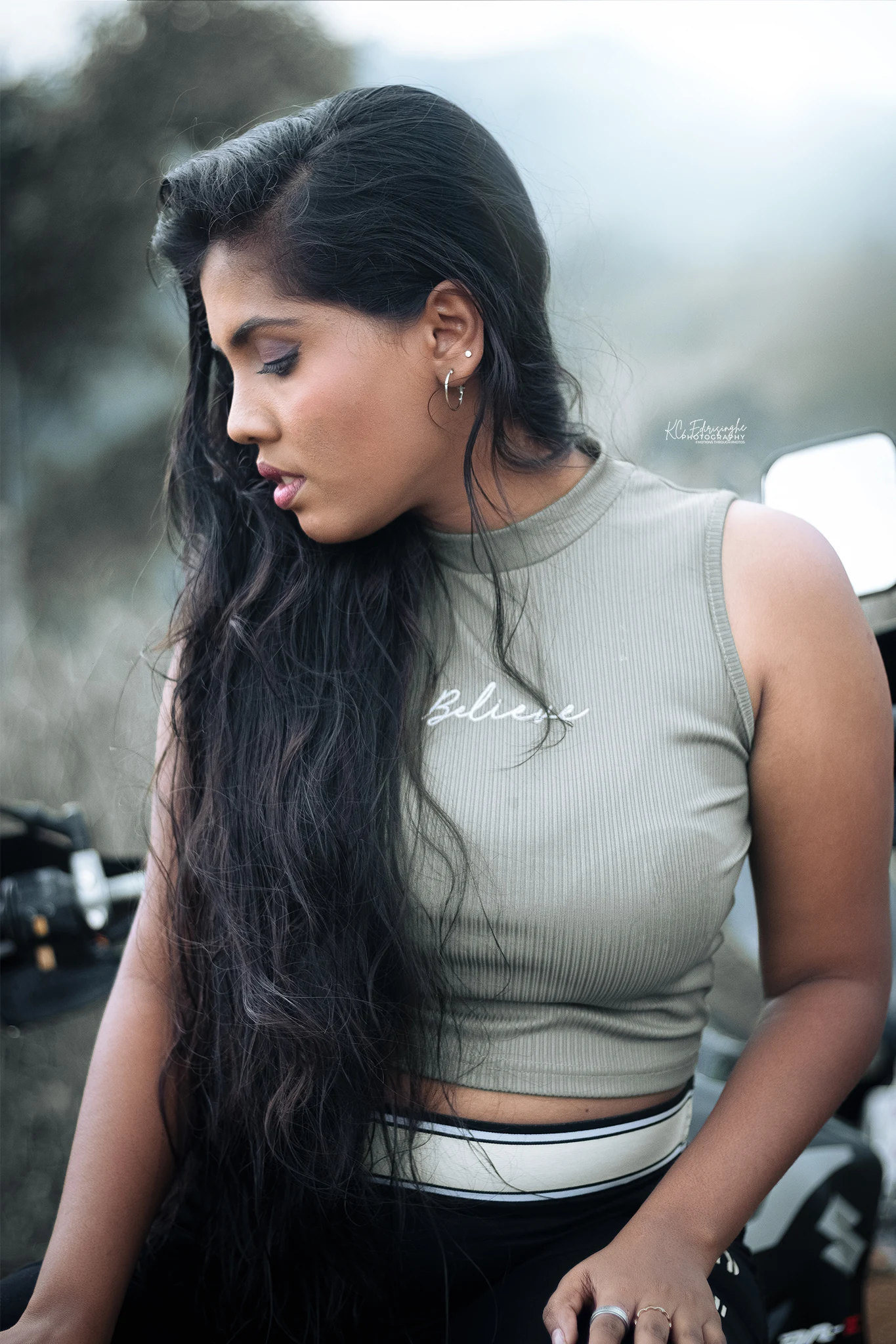 Professional portrait of a confident woman
