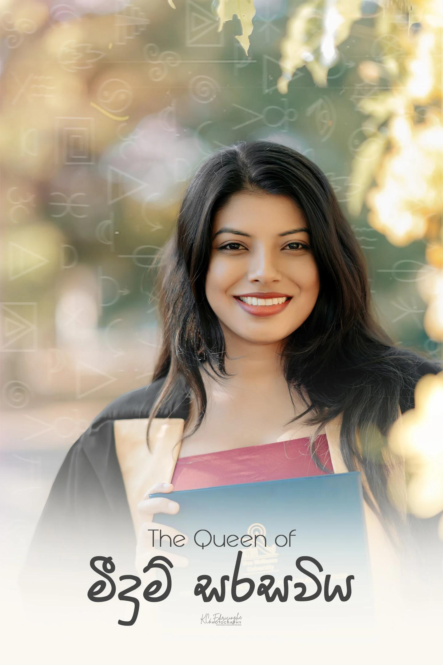 Portrait photographed by KC Edirisinghe in Colombo