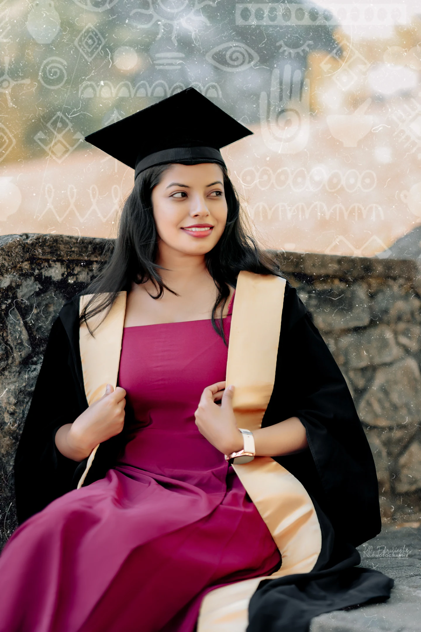 Portrait photographed by KC Edirisinghe in Colombo